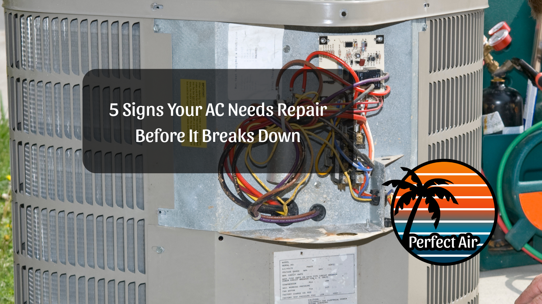 5 Warning Signs Your AC Needs Repair | Florida HVAC Emergency ...